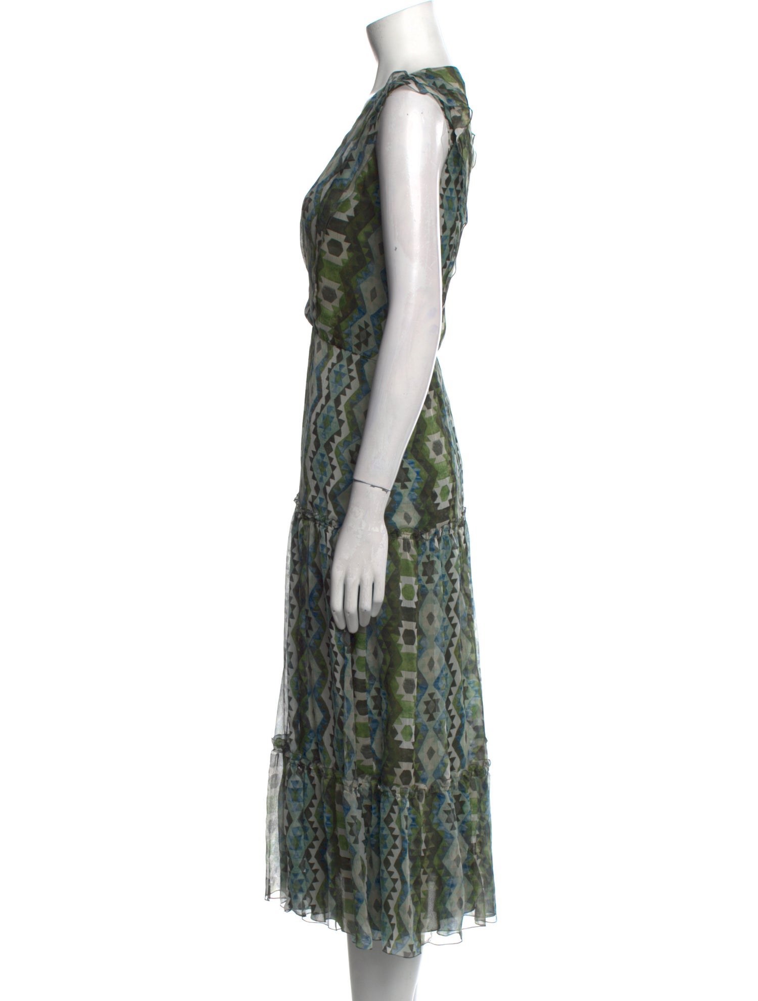 Altuzarra Silk Long Dress